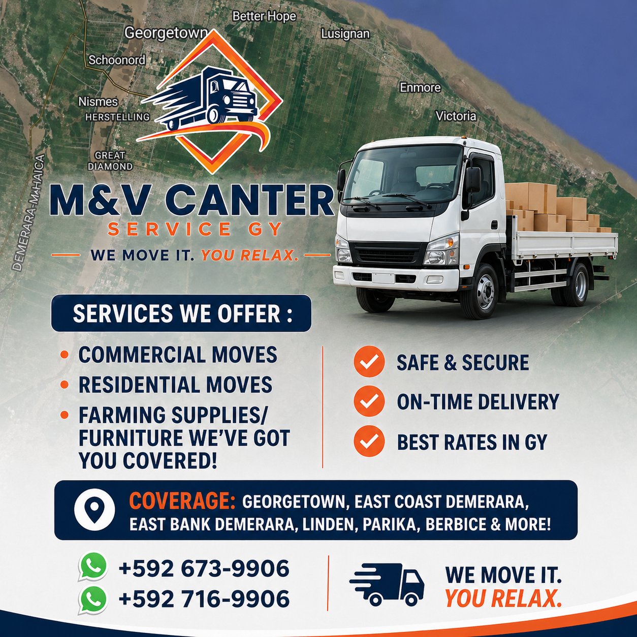 M&V CANTER SERVICE