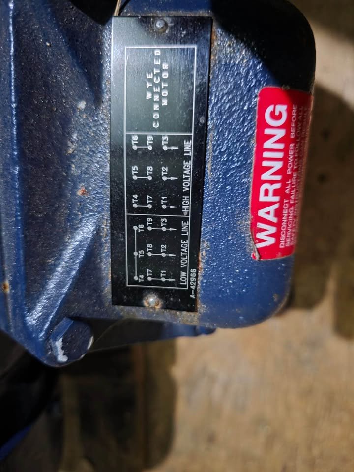 Marathon electric motor.