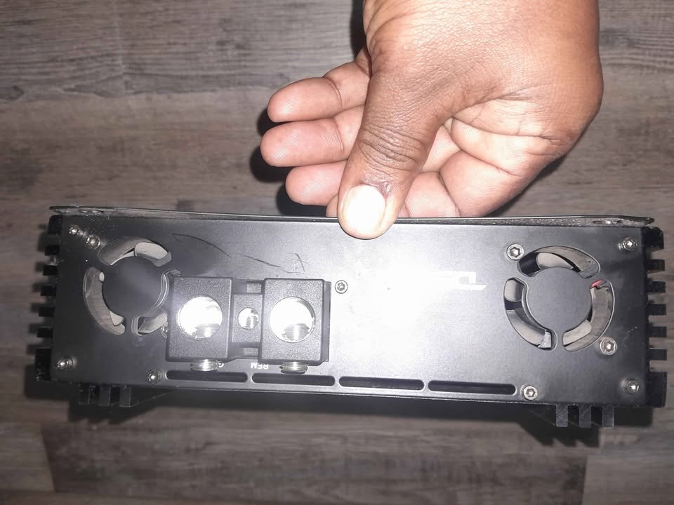 Amp and speakers