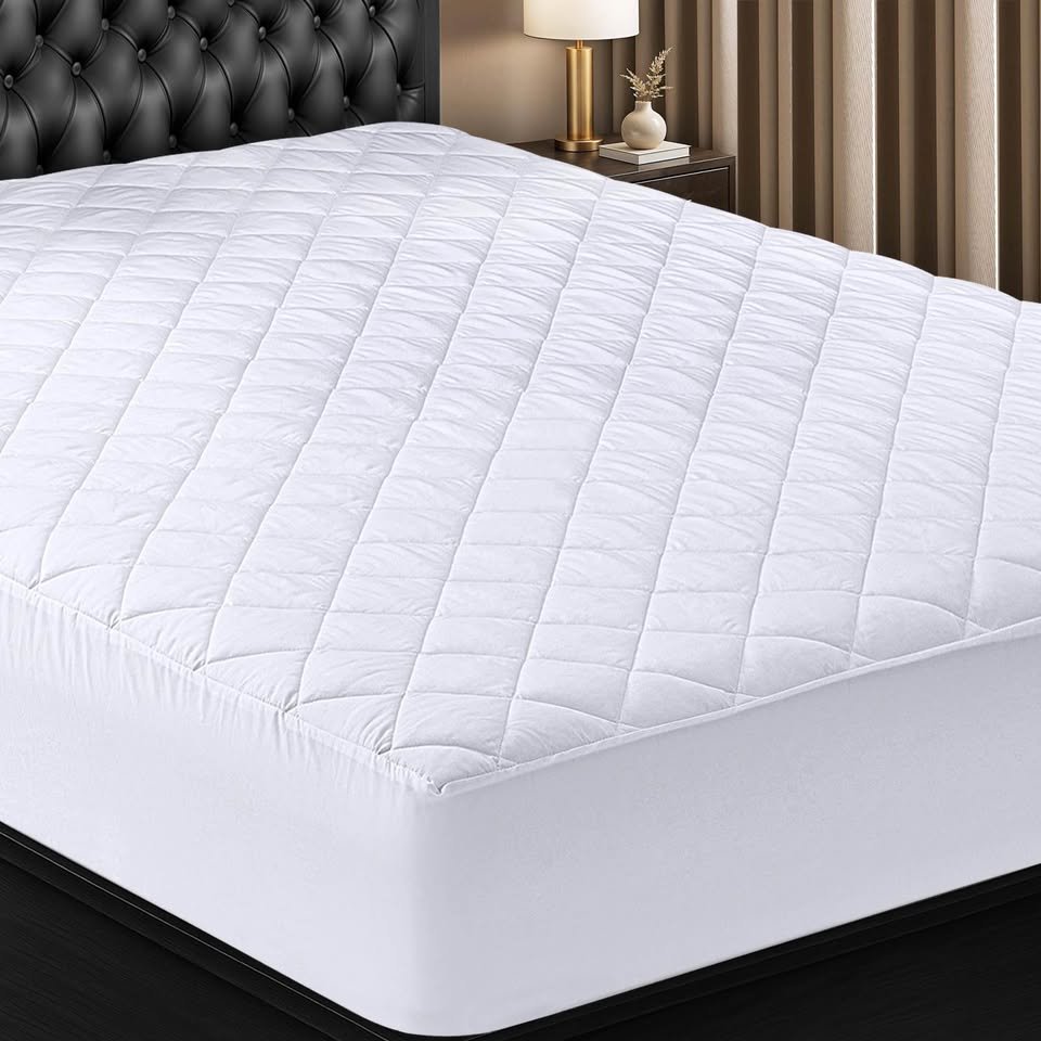 Soft, Quilted Mattress Protector (100% Waterproof)